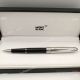 Fake Mont blanc Meisterstuck Silver and Black Fineliner Pen w- Box (3)_th.jpg
